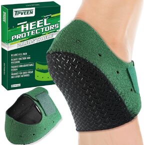 Plantar Fasciitis Gel Heel Protectors,Anti Slip Heel Cushion,Heel Cup Support for Plantar Fasciitis,foot fatigue relief,Heel Pain,Heel Pads for Men & Women. (Green, MEM(5-8)/WOMEN(4.5-9))