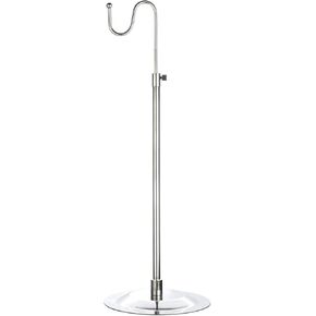 Premium Stainless Steel S Hooks - Versatile Handbag Display Stand, Hanger, Wreath, and Wind Chime Stand (Single hook)