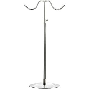 Premium Stainless Steel S Hooks - Versatile Handbag Display Stand, Hanger, Wreath, and Wind Chime Stand (Single hook)