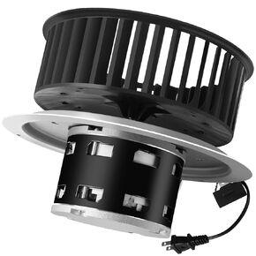 QT-110N-B QT-90N-B QT-80-B QT-100L QT110N QT-9093 Bathroom Fan Motor & Blower Wheel Replacement, Compatible with All Nutone QT110 QT100 QT90 QT80 Series Fans, Replaces for S0696B000 S0695B000 Motor