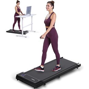Under Desk Walking Pad Treadmill, TheNeat Portable Treadmill for Home and Office, 2.5HP Ultra Quiet Under Desk Treadmill 2 in 1 for Walking and Jogging, Remote Control, LED Display, Walking Treadmill