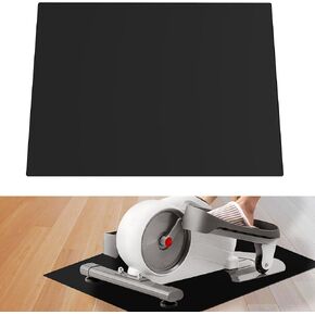 Ellipse Leg Exerciser Machine Mat, Non-Slip Workout Mat for Under Desk Ellipticals, Suitable for Electric Seated Foot Pedal Exerciser, Improves Machine Stability & Protects The Floor