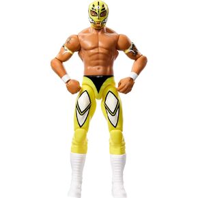 Mattel WWE Action Figure, 6-inch Collectible Rey Mysterio with 10 Articulation Points & Life-Like Look