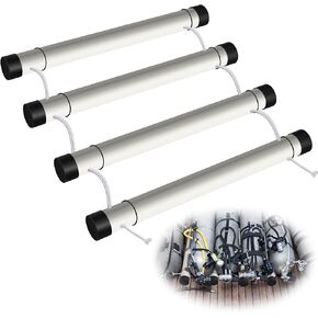 Scuba Tank Holder Scuba Diving Tank Carrier for 3 Tanks Plastic PVC Tank Rack Holder Tubes Dive Cylinder Rack for Keep Your Tanks from Rolling During Transportation in Cars Trucks Boats