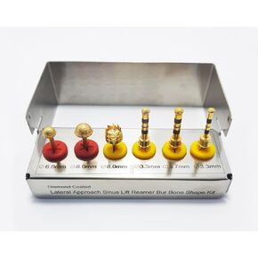 Dental Implant Lateral Approach Sinus Lift Reamer Drill Kit 6 Pcs