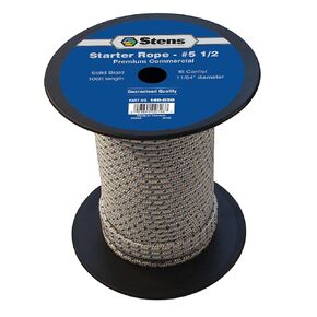 Stens 146-050 100' Solid Braid Starter Rope, #5 1/2 Solid Braid, ea, 1
