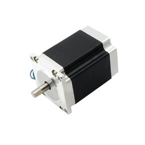 Dual Shaft Nema23 Stepper Motor,270 oz.in,76mm,1.8 deg,3A,with 4 Lead Wires for 3D Printer/Robot/CNC Router Engraving Milling（23HS8430B）