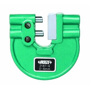 INSIZE 2187-89 Adjustable Snap Gage, 3.23" -3.50"