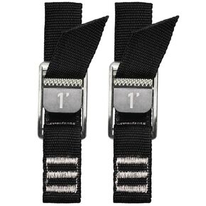 NRS 1 "HD Tie-Down Straps 1 'زوج ستيلث بلاك in Saudi Arabia