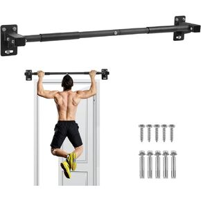 Doorway Pull up Bar Heavy Duty Wall Mount Chin Up Bars for Doorway Over Door Pull Up Bar Support Beam or Joist Mount