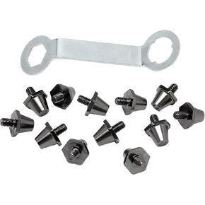 12x Football Boot Studs Soccer Studs 11mm 13mm Professional Thread Screw 5mm Dia Replacement Spikes for Indoor Outdoor Sports