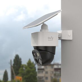 Outdoor Gutter Mount Compatible with Eufy SoloCam S340 - Outdoor Mount Bracket for Security Monitoring System (Bracket only)