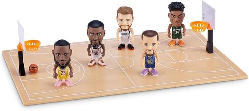 5 Surprise NBA Ballers Series 1 by ZURU, Collectible Mystery Capsule, Toy for Girls, Realistic Miniature Baby, Playset and Accessories in Saudi Arabia