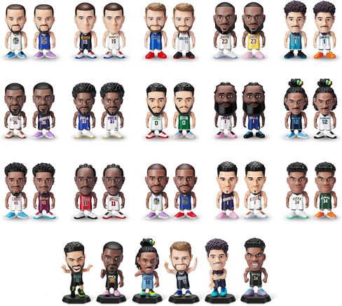 5 Surprise NBA Ballers Series 1 by ZURU, Collectible Mystery Capsule, Toy for Girls, Realistic Miniature Baby, Playset and Accessories in Saudi Arabia