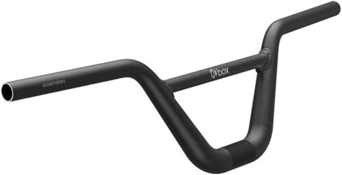 Box One Oversized Chromoly Bicycle Handlebar Tailored for Larger-Sized Racers, Heightened Responsiveness, Reduced Latency & Wall Thickness Gloss Black w/Pad Printing Finish in Saudi Arabia