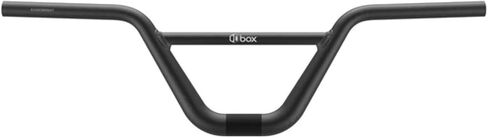 Box One Oversized Chromoly Bicycle Handlebar Tailored for Larger-Sized Racers, Heightened Responsiveness, Reduced Latency & Wall Thickness Gloss Black w/Pad Printing Finish in Saudi Arabia