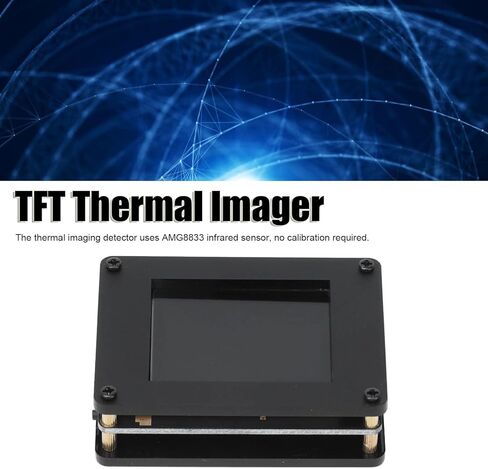 AMG8833 Thermal Imaging Detector Thermal Camera Pocket Sized Infrared Imager 1.8in 160x120 Display Resolution Micro 5V 1A 0℃~80℃ in Kuwait