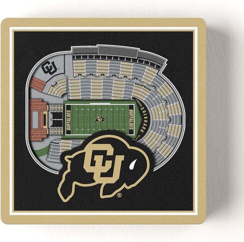 YouTheFan NCAA Colorado Buffaloes 3D StadiumView Magnets in Saudi Arabia