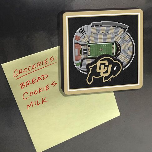 YouTheFan NCAA Colorado Buffaloes 3D StadiumView Magnets in Saudi Arabia