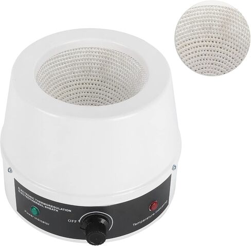 Heating Mantle 500ml/ 1000ml,Magnetic Stirrer Heating Mantle 250W/300W, Thermostatic Electric Heating Jacket Electric Heating Mantle Lab Heating Mantle for Liquid Heating(500mL 250W AU Plug) in Saudi Arabia
