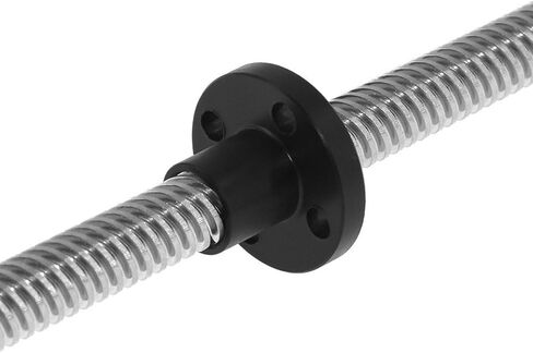 6PCS Diameter 8mm Silent TR8x8 Lead Screw POM Nut, Thread Screw Nuts Replacing Brass nut for 3D Printer and CNC (2mm Pitch 8mm Lead), Black in Saudi Arabia