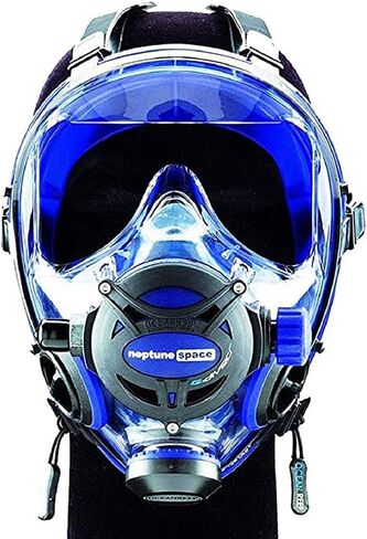قناع الوجه الكامل Ocean Reef Neptune Space G كوبالت، M/L in Kuwait