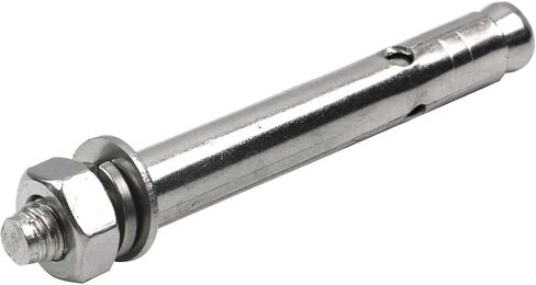Xiaoyztan 5 Pcs Stainless Steel External Expansion Screws Heavy Duty Concrete Wall Bolts Molly Bolt Metal Sleeve Bolt Dry Wall Anchors (M10x100mm Bolt 12mm Hole) in Saudi Arabia