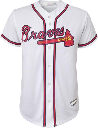 Ronald Acuna Jr. Atlanta Braves MLB Boys Youth 8-20 Player Jersey in Saudi Arabia