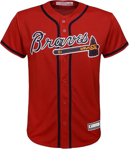 Ronald Acuna Jr. Atlanta Braves MLB Boys Youth 8-20 Player Jersey in Saudi Arabia