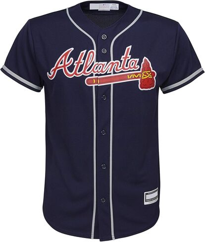 Ronald Acuna Jr. Atlanta Braves MLB Boys Youth 8-20 Player Jersey in Saudi Arabia