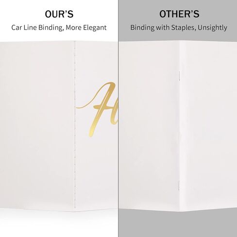 Vow Books for Wedding, Wedding Vow Books His and Hers, Bridal Shower Gifts, Wedding Keepsake Wedding Journal Notebook, 32 Lined Pages,4 x 6 inches (Gold) in Saudi Arabia
