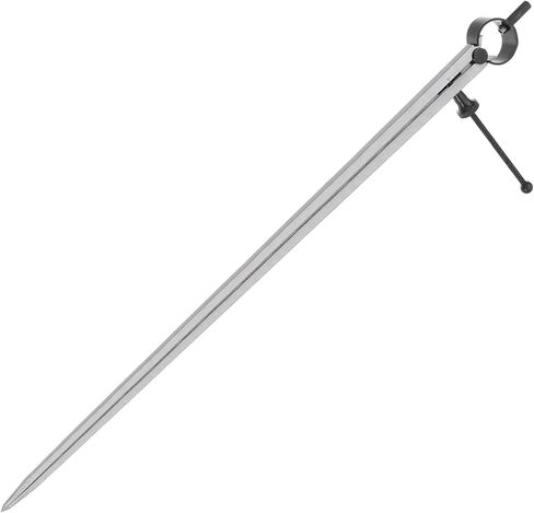 Spring Joint Caliper - [20 Inch] Carbon Steel Adjustable Spring Divider Caliper with Solid Nut for Metalworking Drawing Use, Hardened Points in Saudi Arabia