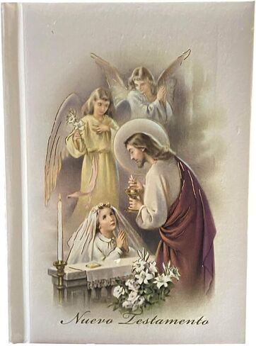 Lito First Communion Candle Set for Boys- White Candle Set Kit for Holy 1st Communion with Figurine - Spanish in Saudi Arabia