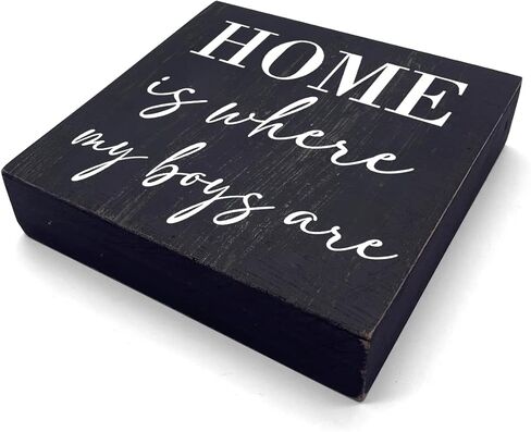 لافتة حمام مضحكة، ديكور حمام، ديكور مكتب، علامة صندوق خشبي ريفي أسود من الخشب، علامة صندوق لوحة لمنزل المزرعة، مرحاض، رف المرحاض، تزيين الطاولة إذا قمت بالرش عند علامة الرنين in Kuwait