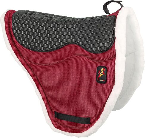 Saddle Pad, Stylish Horse Saddle Pad with Comfortable Breathable Fleece Bottom, Multi-Purpose Endurance Bareback Pad for Horses, Equestrian Riding Training Equipment and Accessorie in Saudi Arabia