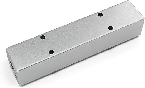 4 Way Pneumatic Manifold Air Distribution Block, Aluminum Alloy Air Compressor Manifold Distribution Block, G1/2 Supply Port, G1/4-Inch Output Port (4 Way 6 Port) in Saudi Arabia
