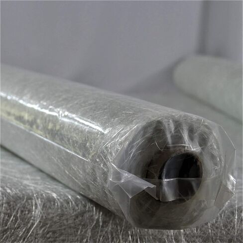 1 أوقية. حصيرة من الألياف الزجاجية المقطعة (متوافقة مع الإيبوكسي/البوليستر) - بعرض 10 ياردات × 50 بوصة - ملفوفة - لوضع اليد أو تعبئة الفراغ أو تركيبات التشكيل in Kuwait