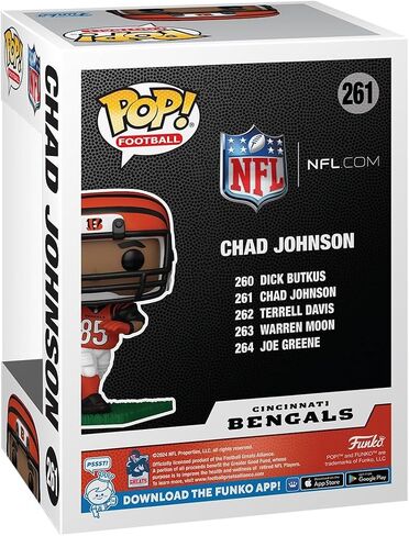 Funko Pop! NFL: Bengals- Chad Johnson(85) in Saudi Arabia
