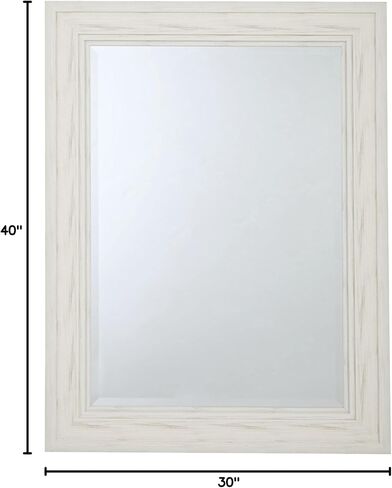 Signature Design by Ashley Jacee Casual 40" Accent Mirror, Gray in Kuwait