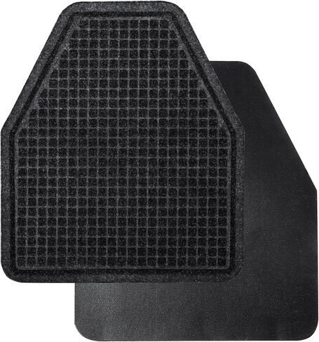 سجادات مبولة من فاسموف، 8 قطع من سجادات مبولة للحمام، وسادات مبولة أرضية تجارية غير قابلة للانزلاق، سجادات بول ممتصة للماء لمراحيض الرجال والحمامات، 17.3 بوصة × 20.5 بوصة، رمادي داكن in Kuwait