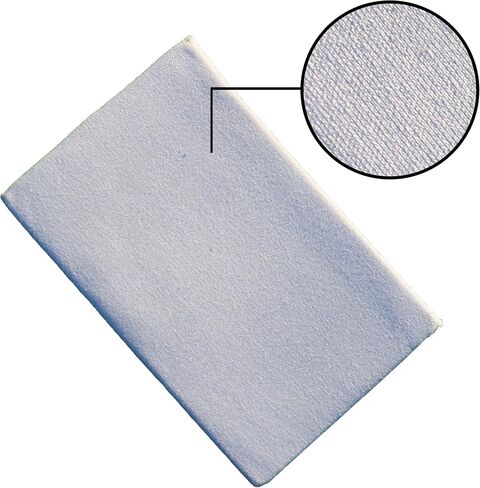 Silk Microfiber Card - Wallet Sized Screen Cleaning Card & Fingerprint Smudge Remover for All Phone, Computer, TV, and Tablet Screens (Black) in Saudi Arabia