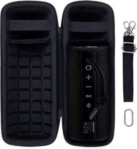 co2CREA Hard Case Replacement for MIATONE Outdoor Portable Bluetooth Speakers Waterproof Wireless Speaker (Black Case) in Saudi Arabia
