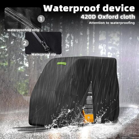 غطاء رافعة شوكية، 420D أكسفورد 100 بوصة طول × 45 بوصة عرض × 80 بوصة ارتفاع، مقاوم للماء، مقاوم للأشعة فوق البنفسجية، غطاء رافعة شوكية خارجي مقاوم للرياح يناسب جميع الرافعات الشوكية حتى 8000 رطل (100 بوصة طول × 45 بوصة عرض × 80 بوصة ارتفاع، أسود) in Kuwait