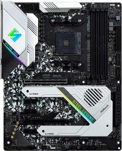 اللوحة الأم ASRock X570 Phantom Gaming 4AM4/USB3.2/HDMI/RJ45 in Saudi Arabia