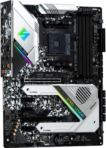 اللوحة الأم ASRock X570 Phantom Gaming 4AM4/USB3.2/HDMI/RJ45 in Saudi Arabia