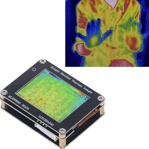 Thermal Imager, 240 x 320 IR Infrared Thermal Imaging Camera Pocket Thermal Imager with Charging Cable and Lens Wiping Cloth Thermal Imager Camera in Saudi Arabia