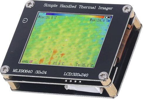 Thermal Imager, 240 x 320 IR Infrared Thermal Imaging Camera Pocket Thermal Imager with Charging Cable and Lens Wiping Cloth Thermal Imager Camera in Saudi Arabia
