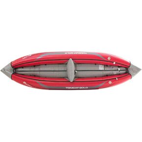 AIRE Tributary Tomcat Solo Inflatable Kayak, Red, 87120.03.101