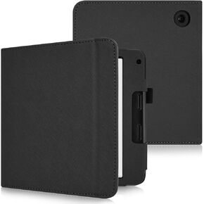 Caweet Case for Kobo Libra Colour (Model:N428, 2024 Release), Ultra Lightweight PU Leather Shell Cover with Auto Wake/Sleep, Almond Blossom