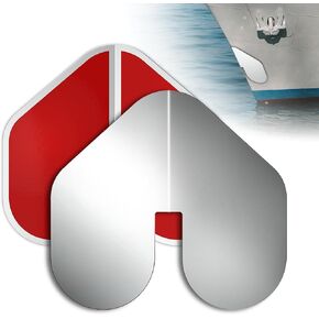 ForoGore 2 Pcs Stainless Steel Bow Guard for Boats Boat Bow Protector with Adhesive Boat Keel Guard for Protecting Boat Ship from Wear Scratch
